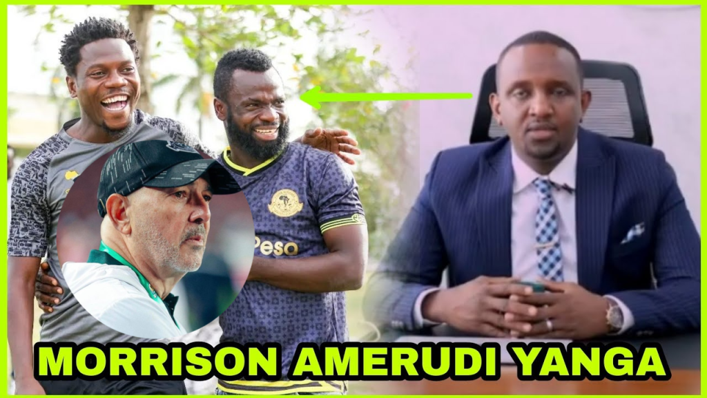 HUU HAPA UKWELI KUHUSU MORRISON KURUDI TENA YANGA…NABI ATIA NENO …
