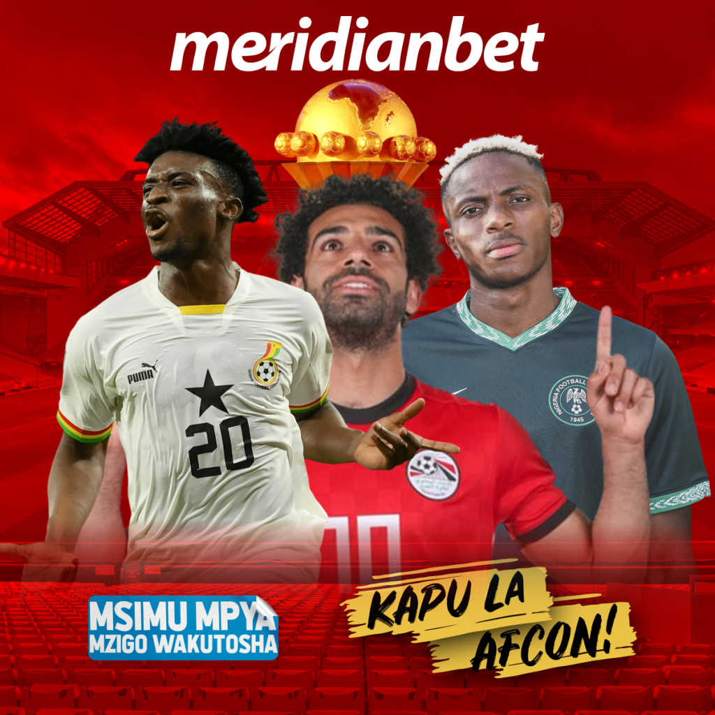 AFCON KUENDELEA LEO NA MAOKOTO YA KUTOSHA YAMELALA NA ODDS HIZI NDANI YA MERIDIANBET..