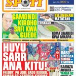 HUYU SARR HUYU ANAKITU AISEE…GAMONDI KIROHO SAFI KWA GUEDE…GOMA  LINARUDI KWA MKAPA….