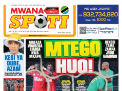 MAFAZA WAIBEBA SIMBA KWA MKAPA…GAMONDI ATAMBIA REKODI YA 5G… Gazeti la Mwanaspoti la leo
