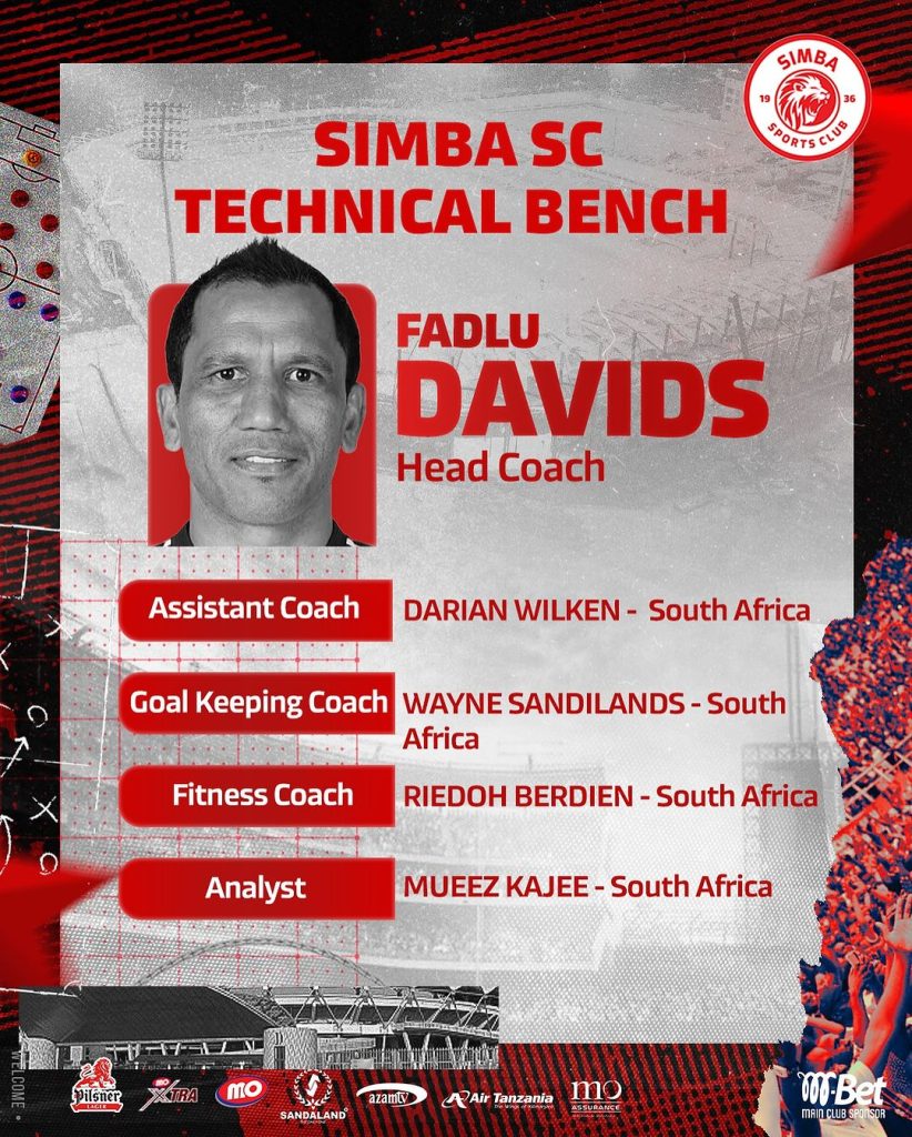 Habari za Simba, Fadlu Davids