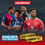 UNAKOSAJE MAOKOTO LEO…ODDS ZA USHINDI HIZI HAPA..SUKA MKEKA NA MERIDIANBET..