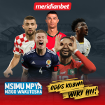 ODDS ZA UHAKIKA LEO HII HIZI HAPA…KIMBIA CHAP NDANI YA MERIDIANBET….