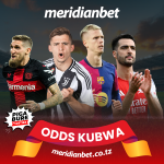 WIKENDI YA KUPIGA MZIGO HII HAPA….ODDS ZA KUSHIBA ZIKO NDANI YA MERIDIANBET…