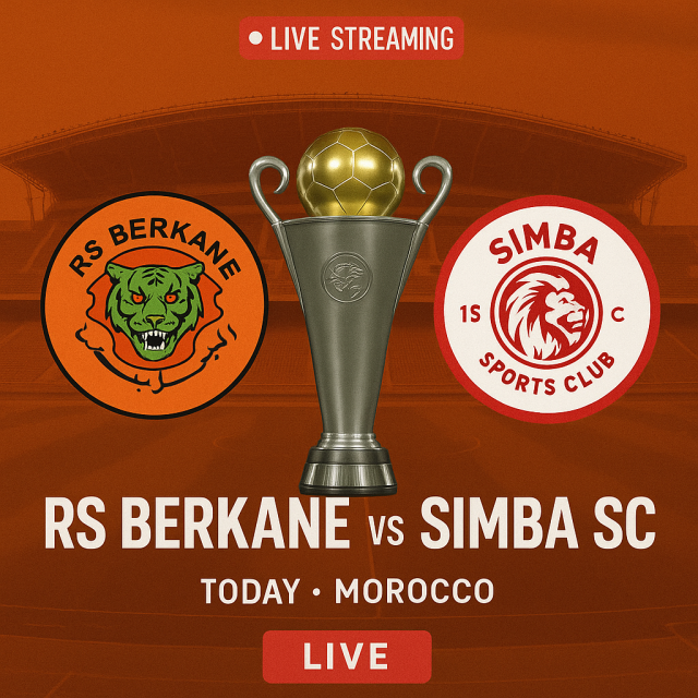 Rs berkane vs Simba SC Live Streaming