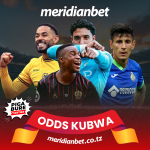 NAFASI YA KUWA MILIONEA IKO HAPA NDANI YA ODDS HIZI KUTOKA MERIDIANBET…