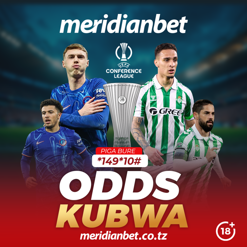 BETI MECHI YA FAINALI REAL BETIS VS CHELSEA NA MERIDINBET LEO….