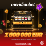 ZAWADI MPAKA EURO MILIONI MIA MOJA KUTOLEWA NDANI YA SPIN-O-MANIA…