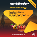 ZAWADI PAPO HAPO NA MYSTERY MULTIPLIER KUTOKA MERIDIANBET….