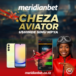 SHINDA SAMSUNG A25 MPYA KILA WIKI NA MERIDIANBET UKICHEZA AVIATOR….