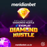 DIAMOND HUSTLE, MCHEZO MPYA WA KISASA NDANI YA MERIDIANBET….
