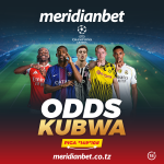 LIGI YA MABINGWA KUKUPATIA MAOKOTO…ODDS ZA USHINDI ZIKO MERIDIANBET..