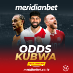 MERIDIANBET NA ODDS ZA KUFA NA KUPONA KUWANIA KUFUZU KOMBE LA DUNIA…