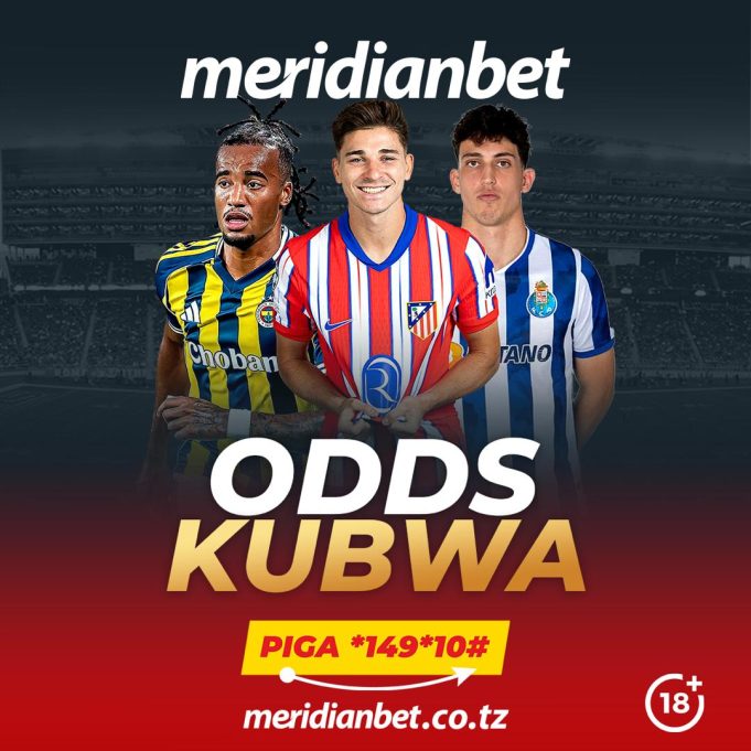 ONGEZA THAMANI YA USHINDI WAKO NA MERIDIANBET…. Meridianbet