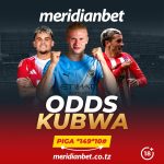 MACHAGUO ZAIDI YA 1000 YAPO MERIDIANBET LEO….