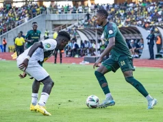 KUHUSU TUZO ZA CAF….MZIZE AWAPIGIA MAGOTI MASHABIKI YANGA….NIPIGIENI KURA JAMANI…. Mzize goli bora Caf