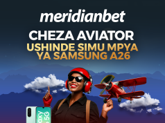 RUKA NA KINDEGE CHA AVIATOR UONDOKE NA SAMSUNG A26 KUTOKA MERIDIANBET…. Meridianbet