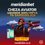PAA JUU USHINDE KILA SEKUNDE NA AVIATOR MERIDIANBET
