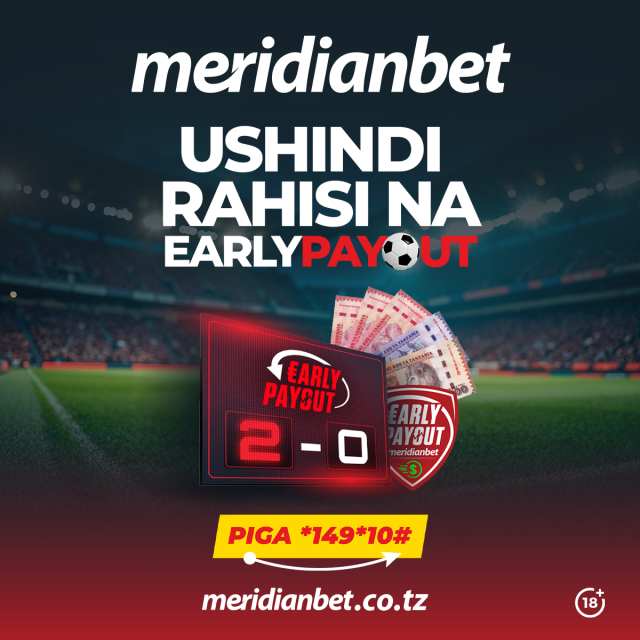 EARLY PAYOUT KUKUPATIA NAFASI YA USHINDI HAPA