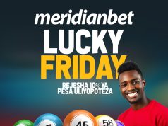 IJUMAA INALIPA, RUDISHIWA PESA ZAKO NA LUCKY FRIDAY YA MERIDIANBET