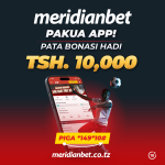 MERIDIANBET INAKUKARIBISHA KWA BONASI YA 10,000 UKUPAKUA APP