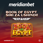 UTAJIRI WAKO UMEANDIKWA NDANI YA BOOKS OF EGYPT YA MERIDIANBET
