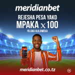 MERIDIANBET YALETA RAHA YA KUBASHIRI KUOITIA 100% CASH BACK