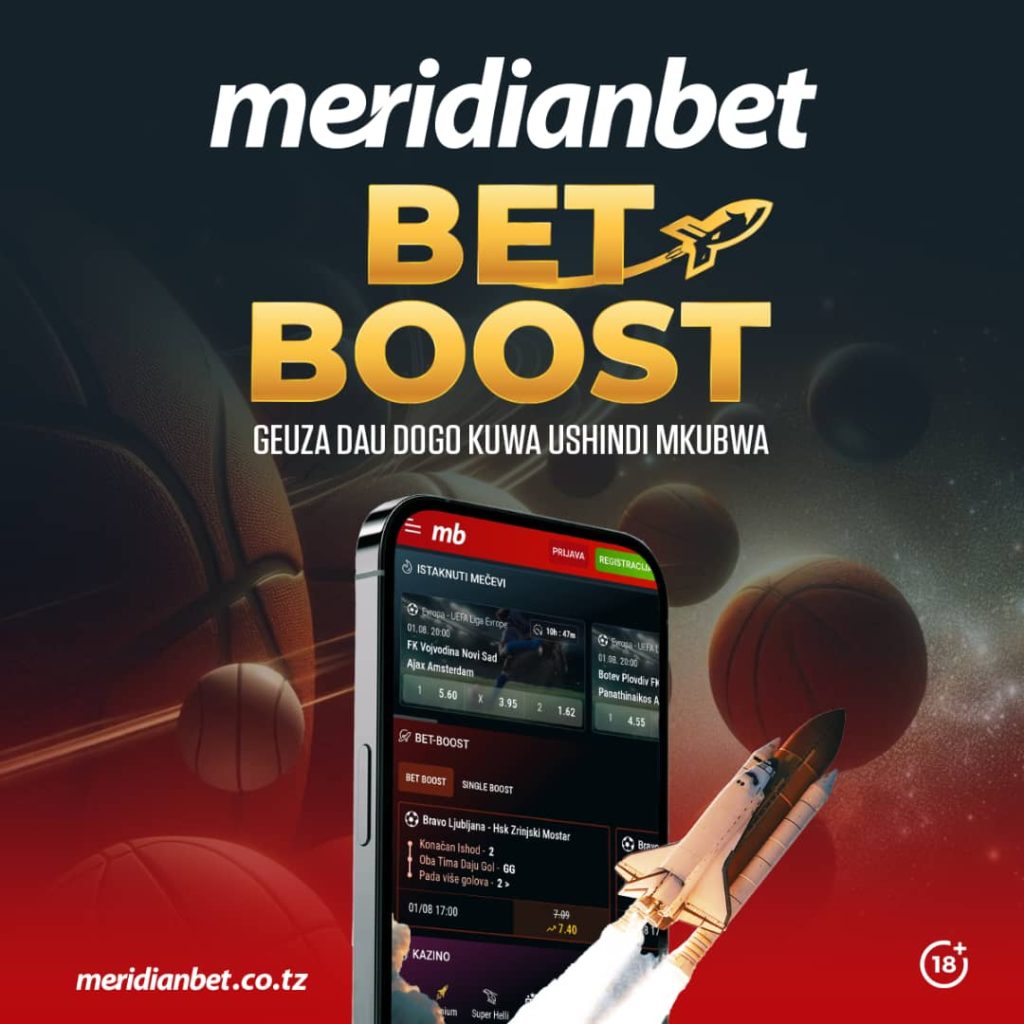 ODDS KUBWA NA USHINDI WA AJABU NA BET BOOST YA MERIDIANBET