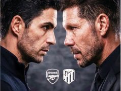 ARSENAL VS ATLETICO MADRID, VITA YA FAINALI YAWAKA EMIRATES
