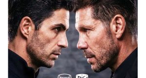 ARSENAL VS ATLETICO MADRID, VITA YA FAINALI YAWAKA EMIRATES