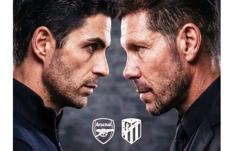 ARSENAL VS ATLETICO MADRID, VITA YA FAINALI YAWAKA EMIRATES