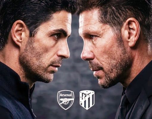 ARSENAL VS ATLETICO MADRID, VITA YA FAINALI YAWAKA EMIRATES