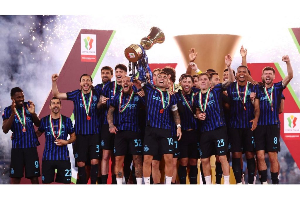 INTER MILAN YATWAA UBINGWA WA COPA ITALIA