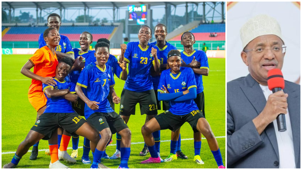 RAIS MWINYI AIPONGEZA TANZANIA QUEENS KUFUZU KOMBE LA DUNIA