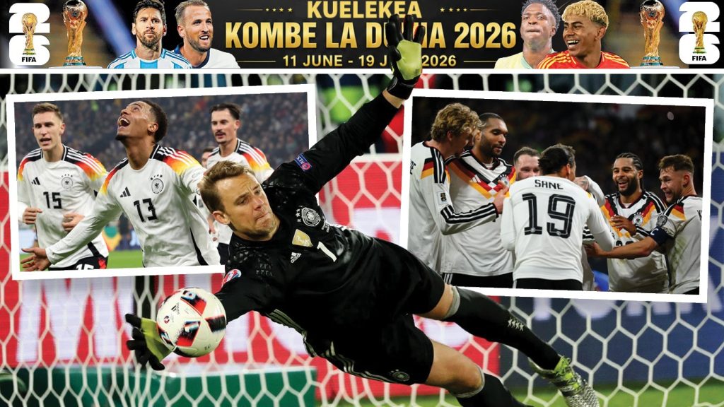 NEUER, MUSIALA, WIRTZ WABEBA TUMAINI LA UJERUMANI