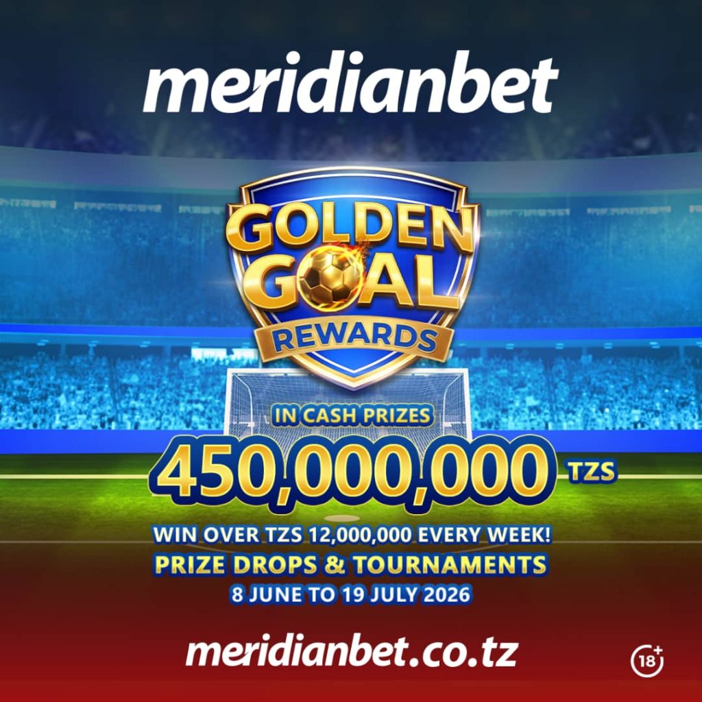 SHINDA KILA SIKU NA GOLDEN GOAL REWARDS YA MERIDIANBET