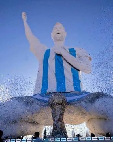 Argentina Yazindua Sanamu La Messi