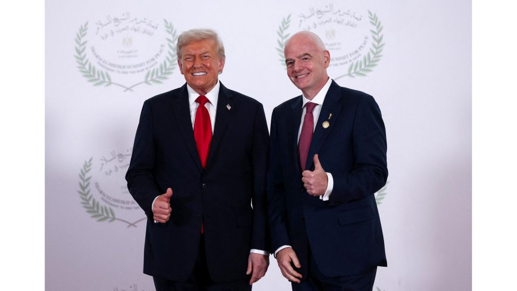 INFANTINO APUUZIA UTATA, AKIMTETEA TRUMP KOMBE LA DUNIA 2026