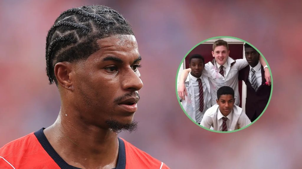 Rashford Uso Kwa Uso Na Rafiki Yake Wa Utotoni