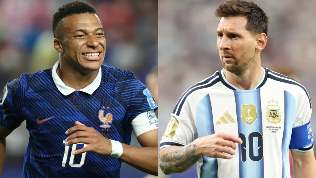 Lionel Messi, Kylian Mbappe Kama Pacha