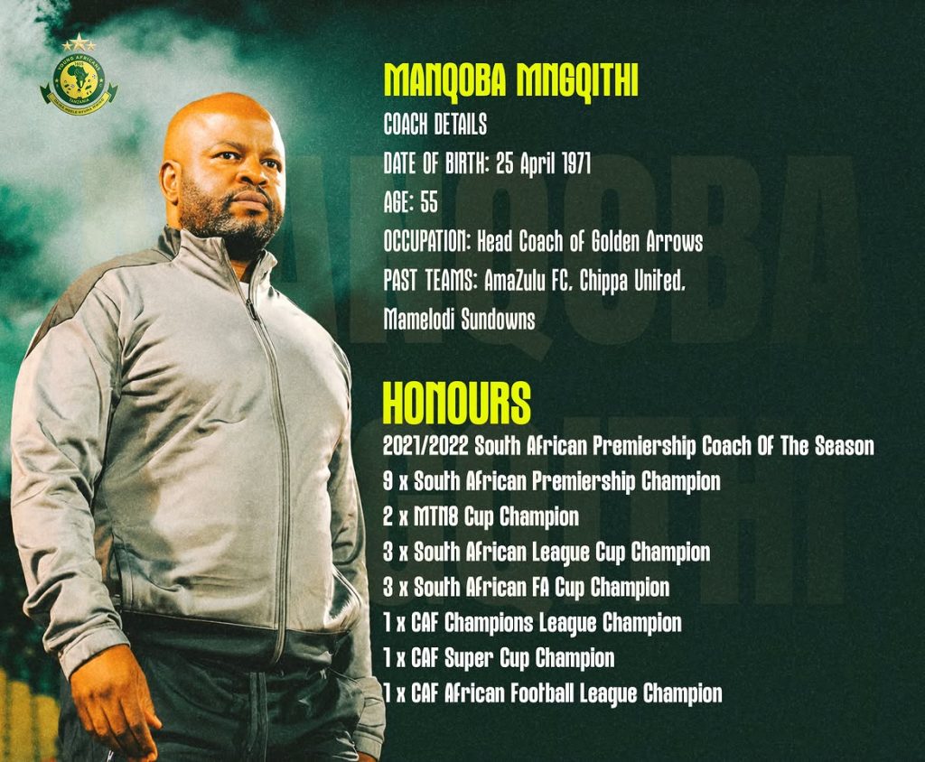 Kocha Wa Makombe Manqoba Mngqithi Atua Jangwani