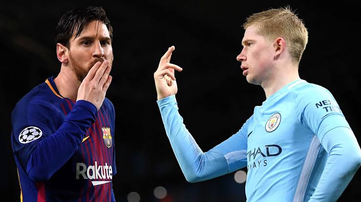 Kevin De Bruyne Kumfuata Messi