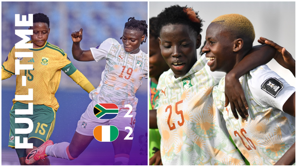 Afrika Kusini vs Ivory Coast WAFCON