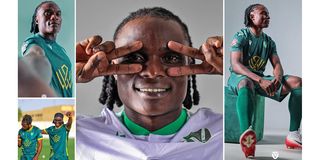 Kibu Denis akiwa na jezi ya Al-Nasr ya Libya