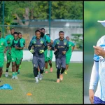 Manqoba Mngqithi akisimamia mazoezi ya Yanga SC