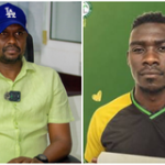 Naku James Kazimoto na kocha Cedric Kaze wa Kagera Sugar