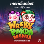 Wacky Panda Mania Imeletwa Na Meridianbet, Sasa Ushindi Njenje