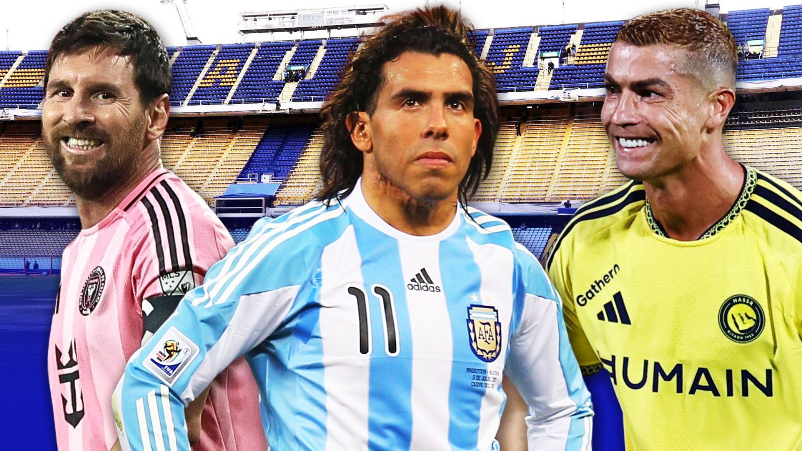 Ronaldo na Messi timu moja