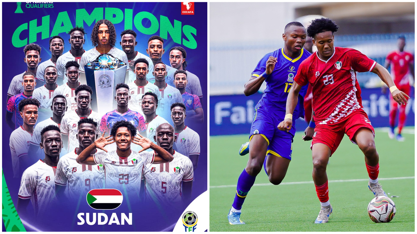 Ngorongoro Heroes vs Sudan U20