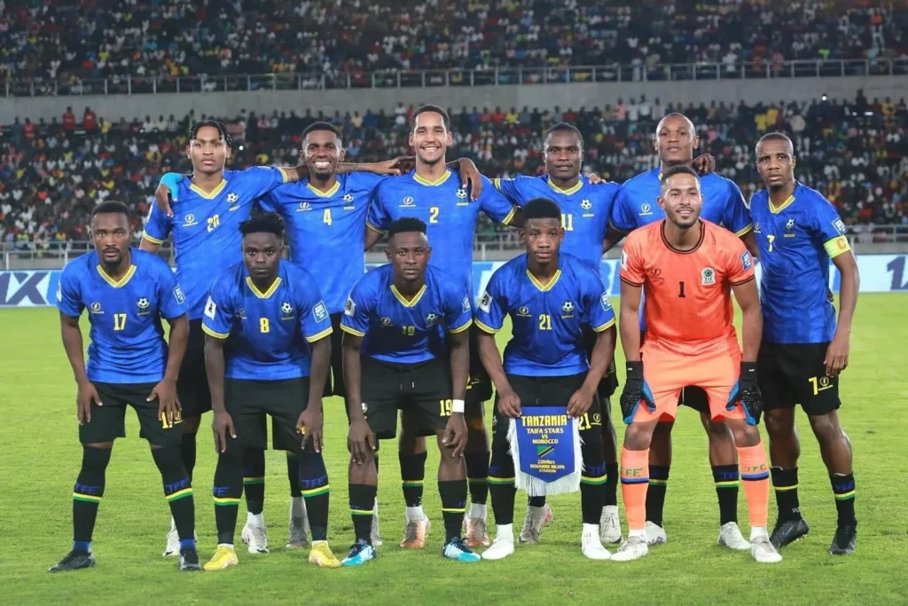 Wachezaji wa Taifa Stars wakiwa katika majukumu ya timu ya taifa nchini Morocco